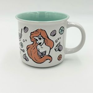 Disney Ariel The Little Mermaid Mug "Dreaming Of Another World" Textured Cup New